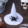 3Pcs Miniature Dollhouse Mini Color Felt Witch Hats For Halloween House Decoration Dolls Accessories Kids Play Toys Witch Hats