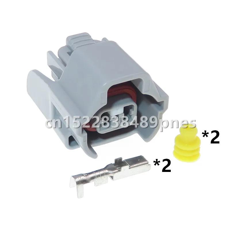 2 Pole 90980-11153 ID-2000/VQ35/2JZ Direct Injection Socket Auto Wire Plug 6189-0573 For Toyota Car Parts 2p
