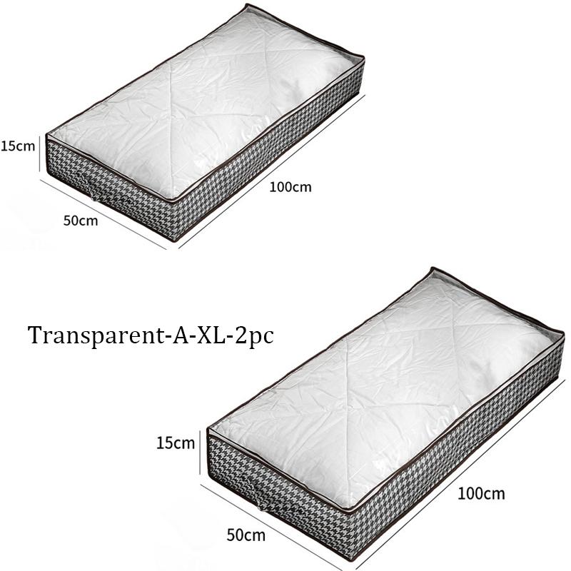 Non Woven Fabric Quilt Storage Bag Foldable Dustproof Toys Bags Moisture Dust Proof Proof Organizer House-moving Luggage Bags