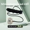 BENGBUZZYQ 0-200kg Button Load Cell Weight Sensor 2.0mV/V High Precision Compression Force Transducer for Industrial Use