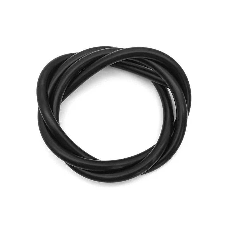 

3x4 силиконовая трубка внутренний диаметр 3 мм внешний диаметр 4 мм пищевая гибкая трубка для питья термостойкость нетоксичная прозрачная 1meter&OD4xID3mm чёрный