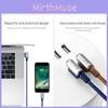 For 6s Iphone 7 Charging Cable Bent Lightning Connector Fast Reach Extended