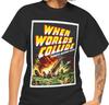 When Worlds Collide Movie (1951) T-Shirt Sci-Fi Space Universe Planet Star