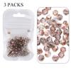 4mm Shiny AB Color Crystal Bicone Beads Glass Jewelry Beads Loose Spacer Beads Earring Bracelet Making Jewelry Accessories DIY