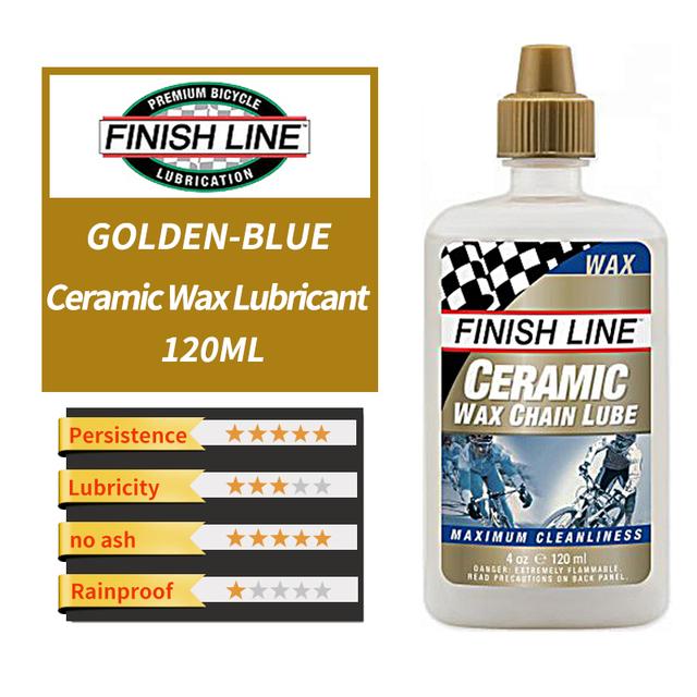 FinishLine  60/120ML Bicycle Chain Waxy Maintenance Oil Squirt MTB Road Bike Chain Gear Wet Oil Lube For Chain Fork Flywheel