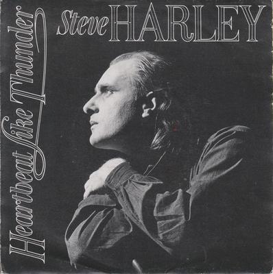 7inch Record STEVE HARLEY - Heartbeat Like Thunder RAK387 RAK 1986 UK Dance & Electronica Used