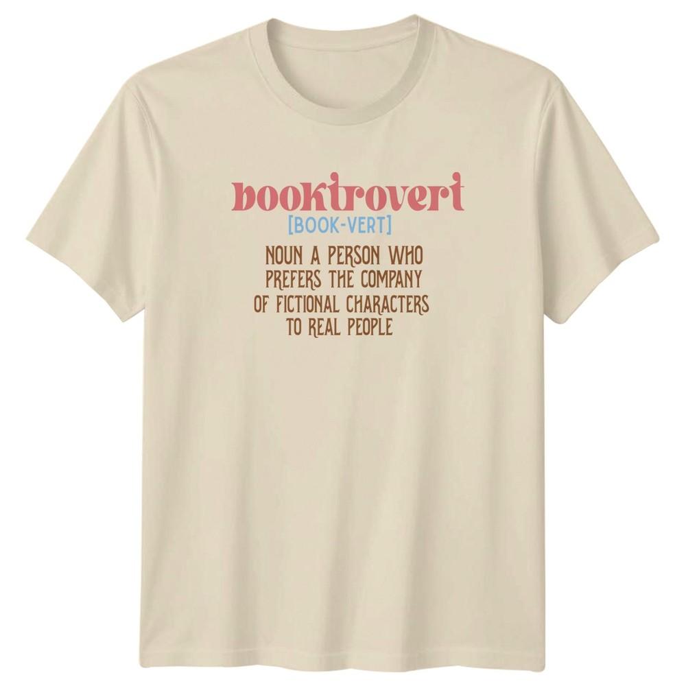 Booktrovert Noun A Person Who TShirt Bookworm Reading Birthday