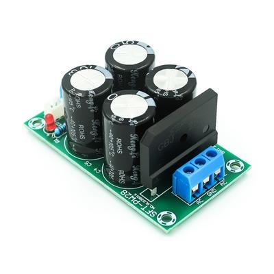 1 buc PW28 Filtru Dublu de Alimentare Placă Amplificator de Putere Redresor Curent Mare 25A Punte Plată Placă Alimentare Nereglementată DIY
