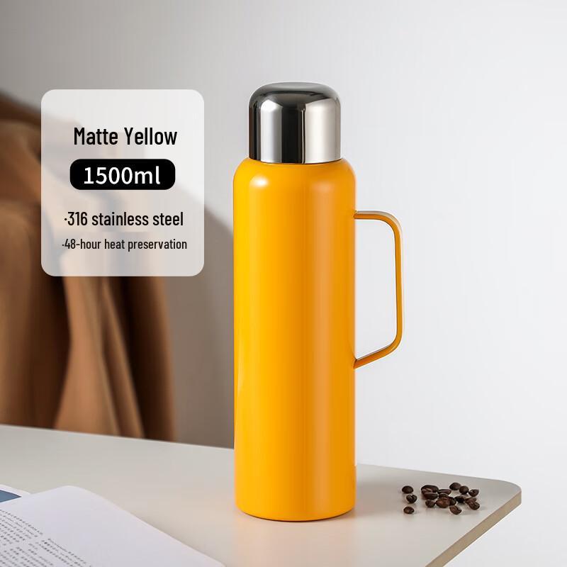 MRSIKEY Stainless Steel Insulated Tea & Stew Mug