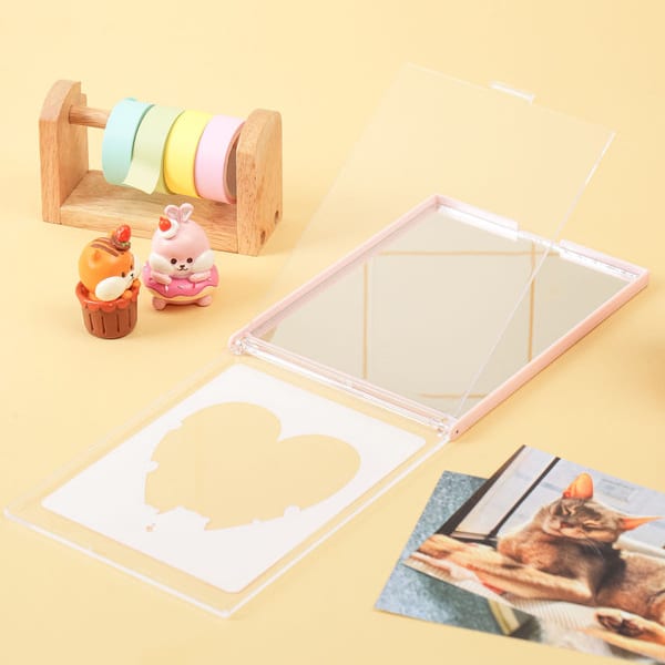 Daiso Zboží Foto Úložné Zrcadlo