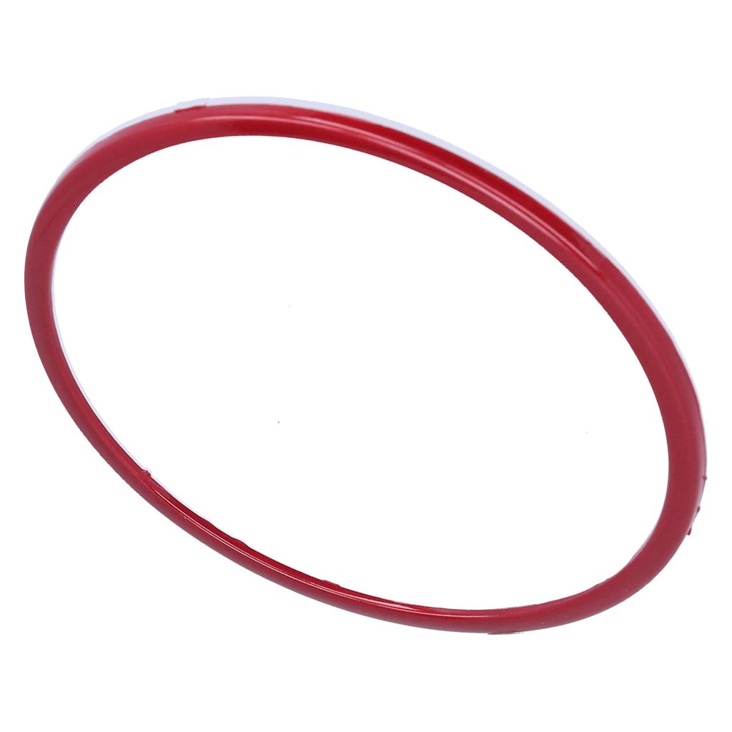 Steering Wheel Panel Cover Trim Sequins Circle Sticker Ring Fit for Mazda 3/Axela 2020Red