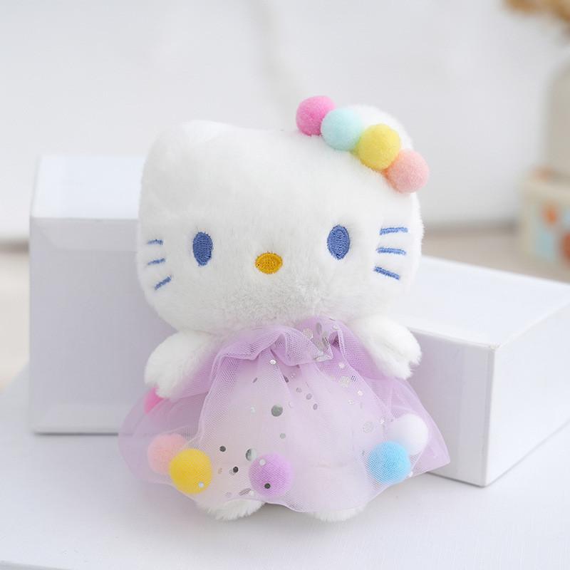 Adorable Plush Hello Kitty Cat Doll Perfect Wedding Gift Cute Soft Toy For Girls