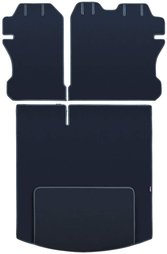 Levolva Luggage Cover Luggage Mat with Bumper Cover for Toyota Corolla Touring including Trunk Trunk Floor Accessory - Waterproof, Stain-Resistant