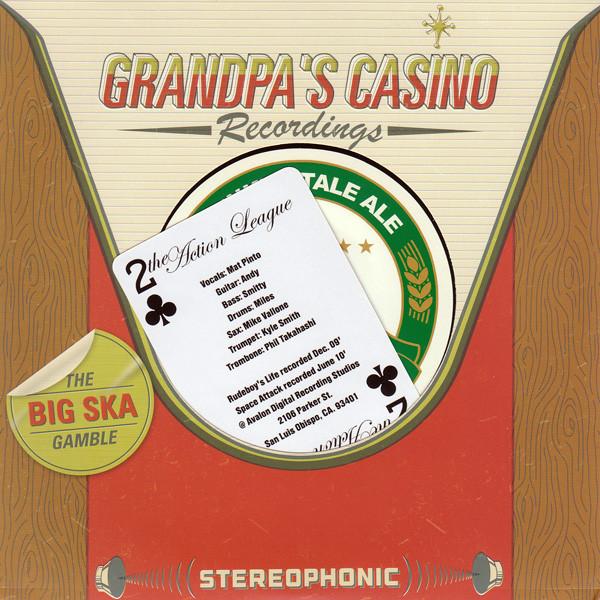 

7inch Record ACTION LEAGUE Space Attack Rudeboys Life BFG001 Grandpas Casin 2012 US Rock Used