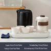 UO-SO Nordic Ceramic Travel Tea Set with Glass Infuser