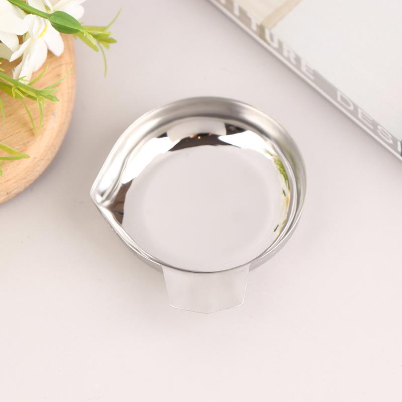 

Scale Pan Stainless Steel Weighing Cup Gem Scale Tray Holder Dish Bowl Diamond Electronic Balance Scale Jewelry Tool for Jeweler