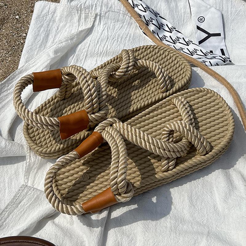 

Летние балетки женские тапочки повседневная обувь для ходьбы удобные женские шлепанцы 2025 дизайнерский тренд пляж путешествия женские zapatos 40 абрикосовый