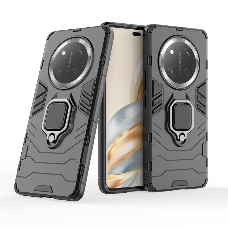 Kickstand Case For Honor X9c Smart X9b Magic 7 Lite Cover With Ring Stand Magnetic Bracket Shell Fundas Coque