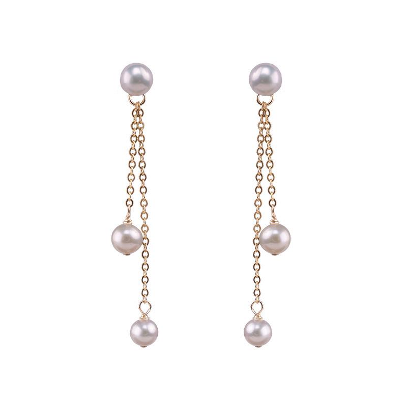 

Fashion Korean Zircon Earrings for Women Zircon Tassel Drop Earrings Temperament Long Earrings Wedding Party Zircon Brincos