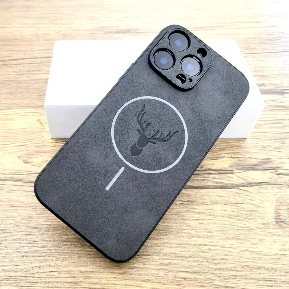 Faux Leather Retra Case For iPhone 17 Air 16 15 14 13 12 11 Pro Max 16Pro 15Pro 14Pro Magsafe Mag Safe Wireless Charge Cover