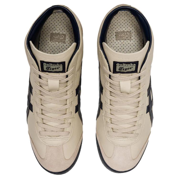 Onitsuka Tiger Mexico Mid Runner Birch Indian Ink Unisex Sneakers Cream 1183B577-200
