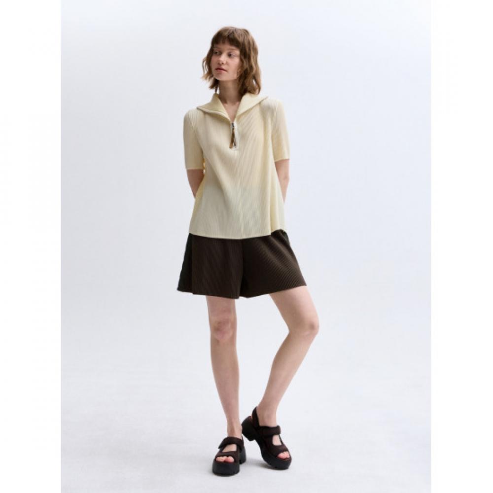 Lapli Sailor Collar Half Sleeve T shirT lpTss026005