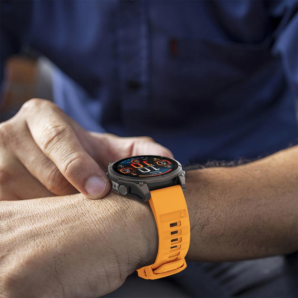 Quick Fit 22mm 26mm Silicone Strap for Garmin Fenix 8 51mm 47mm Fenix 7 7X 6 6X Pro/Epix Pro Gen 2/Fenix 5 5X Fenix 3 Band