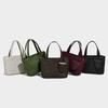 High-end Hand-woven Bag 2025 Autumn Winter New Style Basket Bag Fashionable Shoulder Bag Stylish Versatile Crossbody Bag