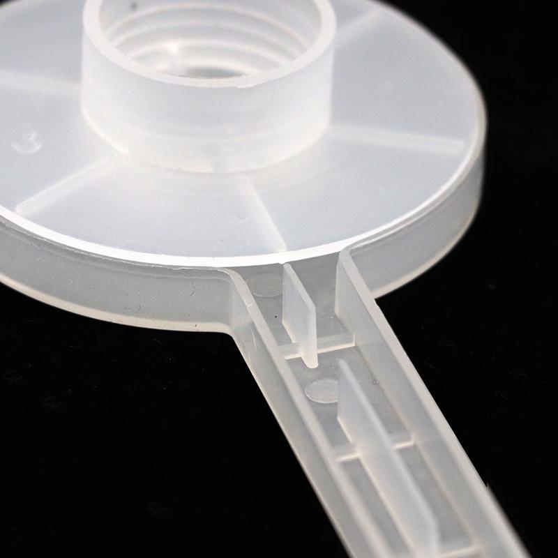 5PCS Beekeeping Bees Drinker Feeder Watering  Plastic White Honey Feeders Round Bee Water Drink Drinkers Feeding Tools Supplies