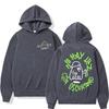 Rapper Feid Ferxxo Mor No Le TemasLa Trendy Graphic Hoodie Hip Hop Pullover Tops Women Sweatshirt Loose Classic Simple Long Sleeve