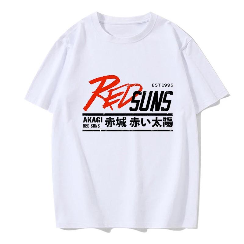Japanischer Anime Cartoon Gothic Redsuns EU Größe Top Initial D T-Shirt Herren Grafik T-Shirt AE86 Lustig Harajuku Manga T-Shirt Herren