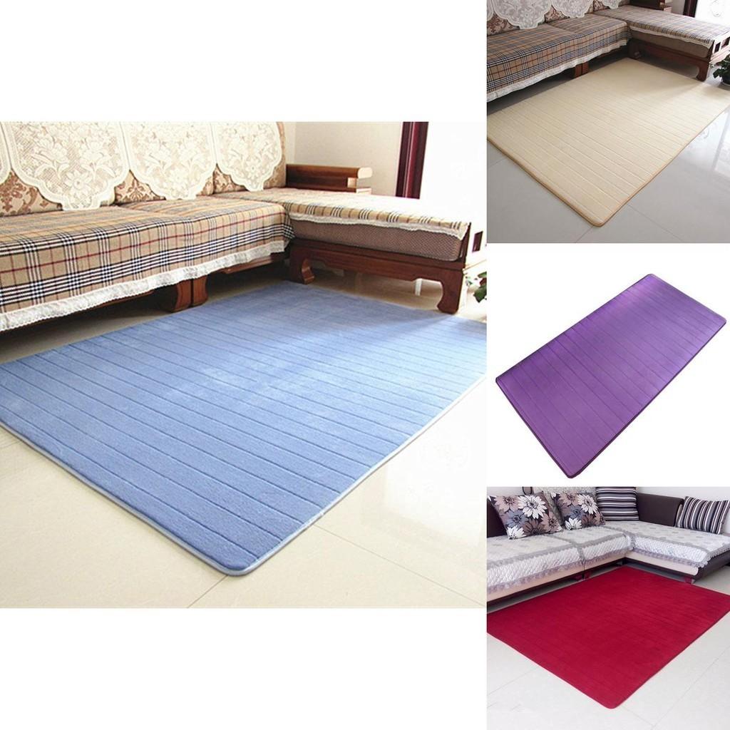 Plush Non-slip Bath Mat With Shock-absorbing Coral Velvet For Cozy Bathrooms