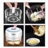 Electric Mini Garlic Chopper Electric Garlic Masher with USB Charging Food Slicer Processor