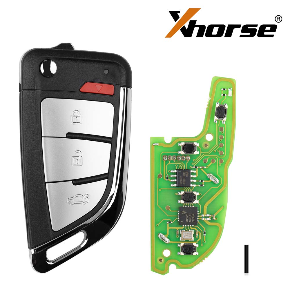 Xhorse Wire Remote Key XKLKS0EN XKKF05EN XKB501EN XKFO21EN XKDS20EN XKTO21EN XKKF21EN XKKF20EN English Version 1/5/10pcs/Lot 1PCS