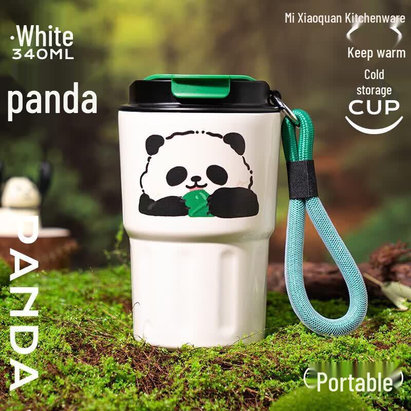 Diller Cute Panda Portable Water Bottle