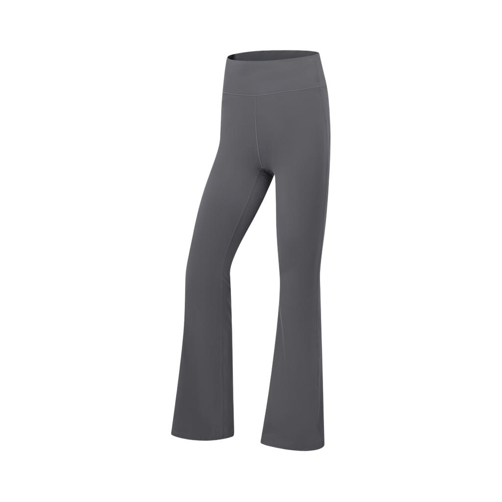 Li Ning Fitness Series Stitched Logo Sports Long Pants Women bottoms AKYW186-2