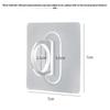 10Pcs Multifunctional Wall-Mounted Round Hooks Free Punching Seamless Paste Storage Rack Kitchen Bathroom Household Ring Hange