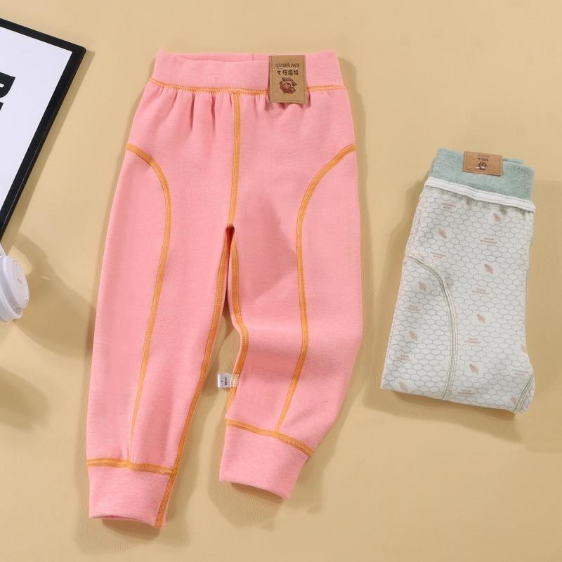 Children's Autumn Pants Thickened Warm Boys Girls Trousers Kids Winter Student Cotton Bottoming Pants Teenager Clothing
