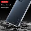 ESCARE OPPO Reno6 Pro Phone Case, Xiaomi Full Coverage TPU Airbag Shockproof Case (With Lanyard Hole), ES-Ip9 Series, Transparent White Versio