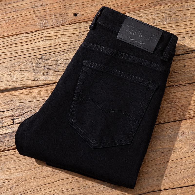 Men's Straight-leg, Loose-fit Stretch Jeans – Summer Stretch Style