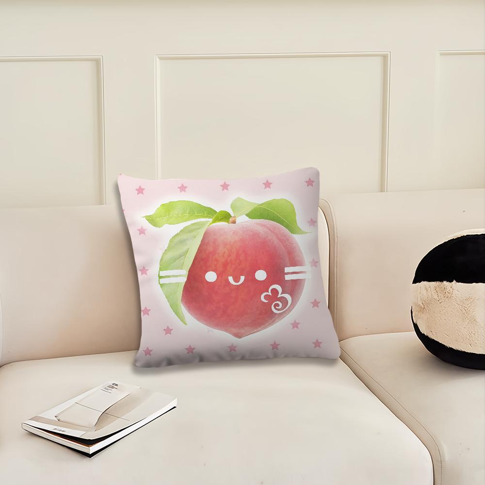 Cartoon Cute Fruit cushion cover Pillow Cover Decoration Room Home Sofa living Office Car Nordic Simplicity