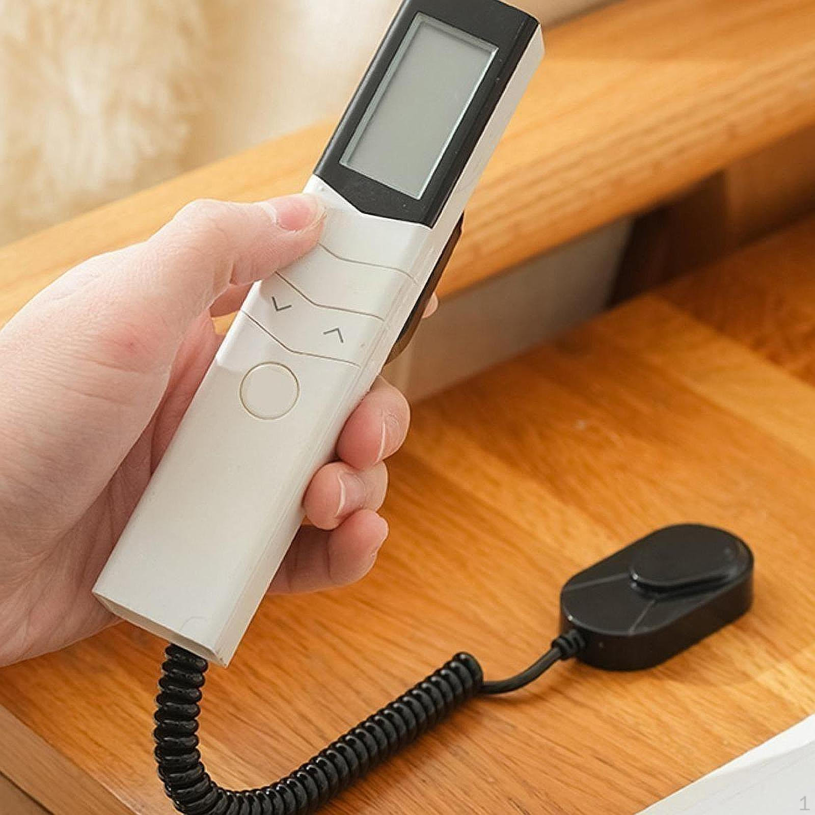 

Держатели пульта дистанционного управления с пружинными тросами Органайзер Экономия места Портативный Выдвижной Выдвижной чёрный