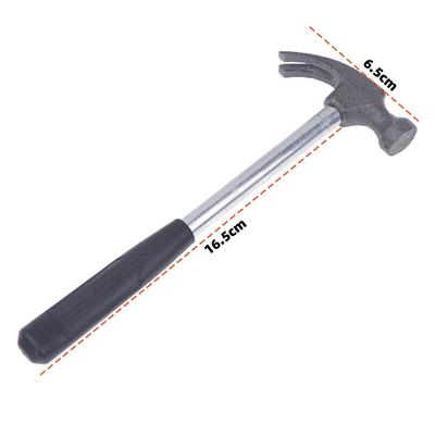 Household Tool Powerful Multi-Purpose Ramshorn Hammer High Carbon Steel Forging Rubber Non-Slip Handle Mini Small Iron Hammer