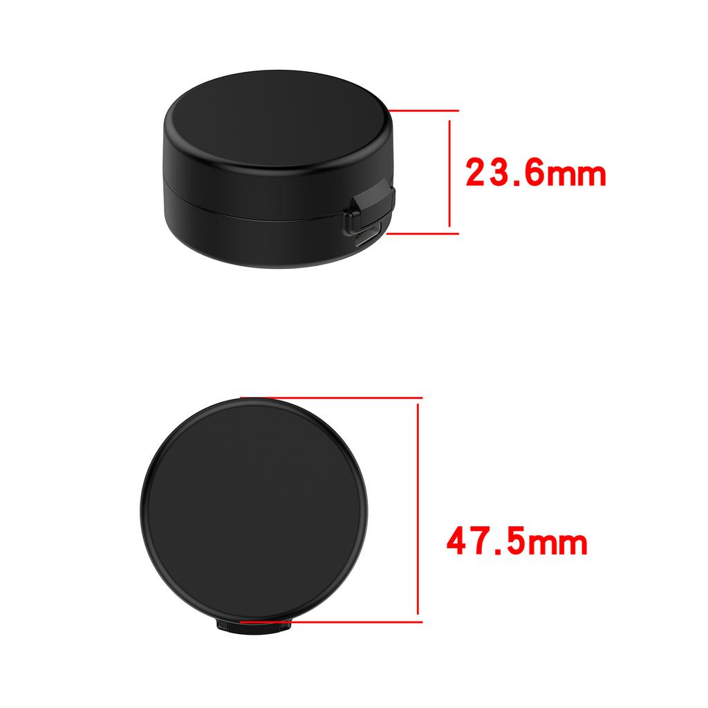 Compatibil cu Carcasa de Încărcare Oura Ring Gen 4 Gen 3 Dock de Încărcare Portabil Sigur cu Cablu USB-C pentru Accesorii Inel Inteligent