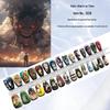 Attack On Titan 2D Anime Wearable Nails - Celebrity Support Manicure, 30 Pieces, All Sizes