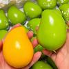 Squishy Mango Stress Ball Squeeze Toy, Color-Changing Mango Squishy Fidget Ball, Asmr Sensory Stress Relief Toy For Adult