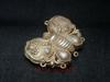 Chinese Tibet Silver Carving Butterfly Necklace Pendant Old Collection Gift