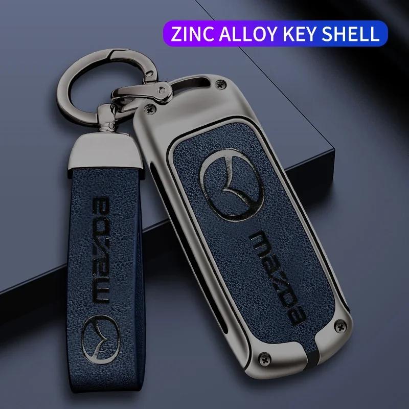 For Mazda 2 3 6 Atenza Axela CX-3 CX3 CX-5 CX5 CX 5 CX7 CX8 CX9 MX5 2017 2018 2019 New Car Flip Key Cover Case Protector Shell GF4