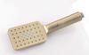 Brushed Gold Handheld Shower Head Brass Valve Bathroom Water Saving ABS Hand Shower Support Gold Pluming Hose