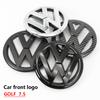 hijk1 1Pc 3D ABS Car Rear Trunk Emblem Badge Logo For Volkswagen VW MK7 Golf 7 7.5 MK7.5 GTI R Rline GTD Replacement Auto Accessories